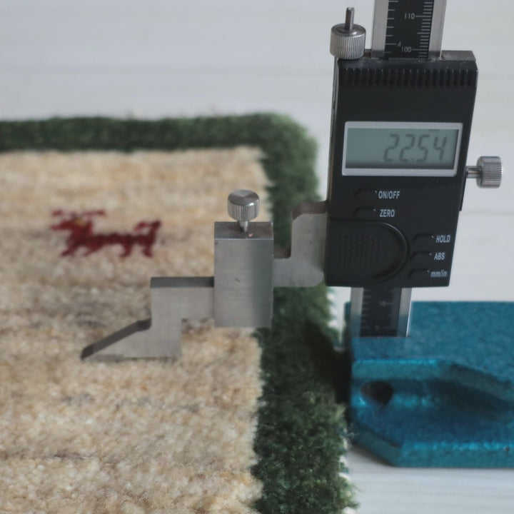 ギャッベ（ギャベ）ラティーフ　41×40cm（BP-13065）