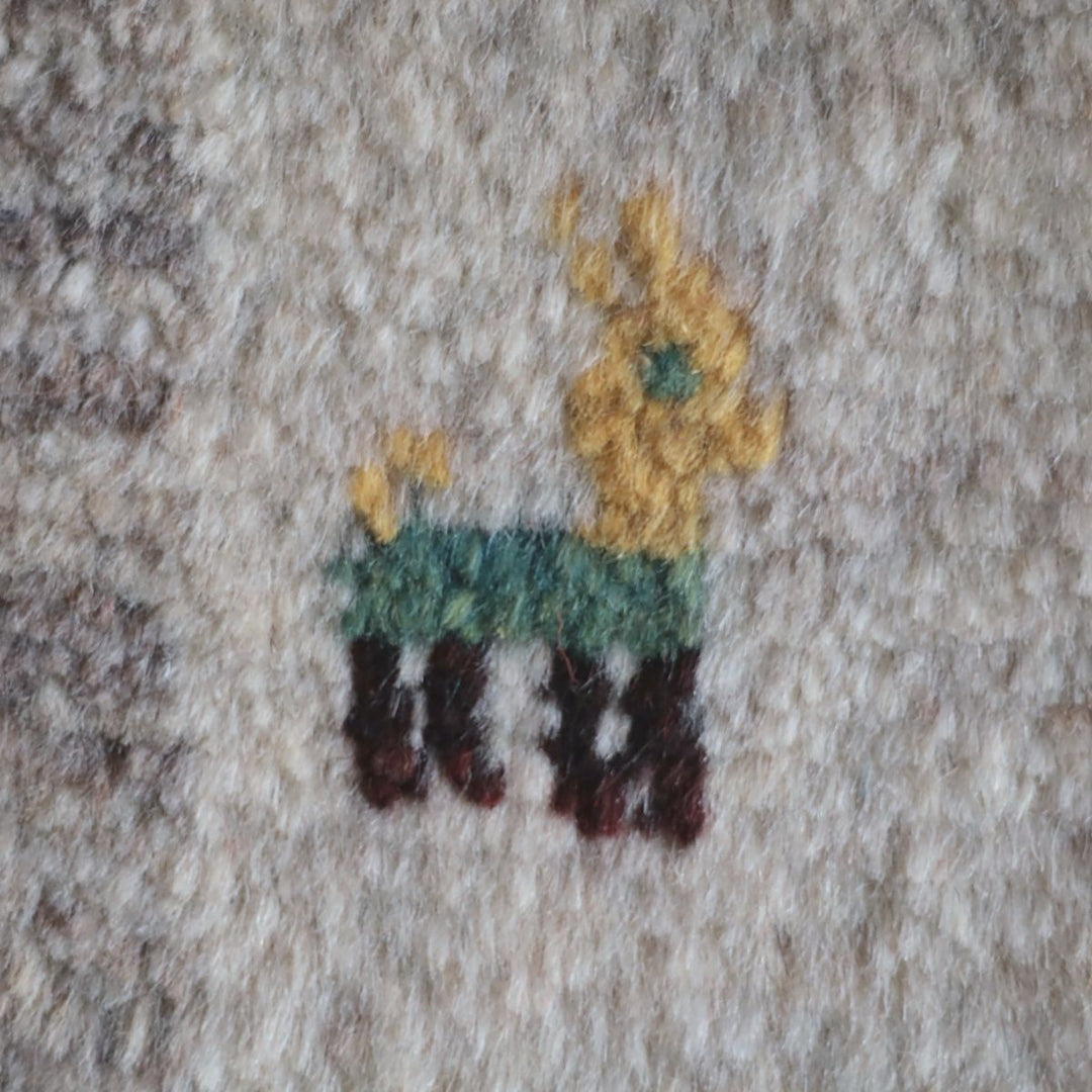 ギャッベ（ギャベ）ラティーフ　38×41cm（BP-13066）