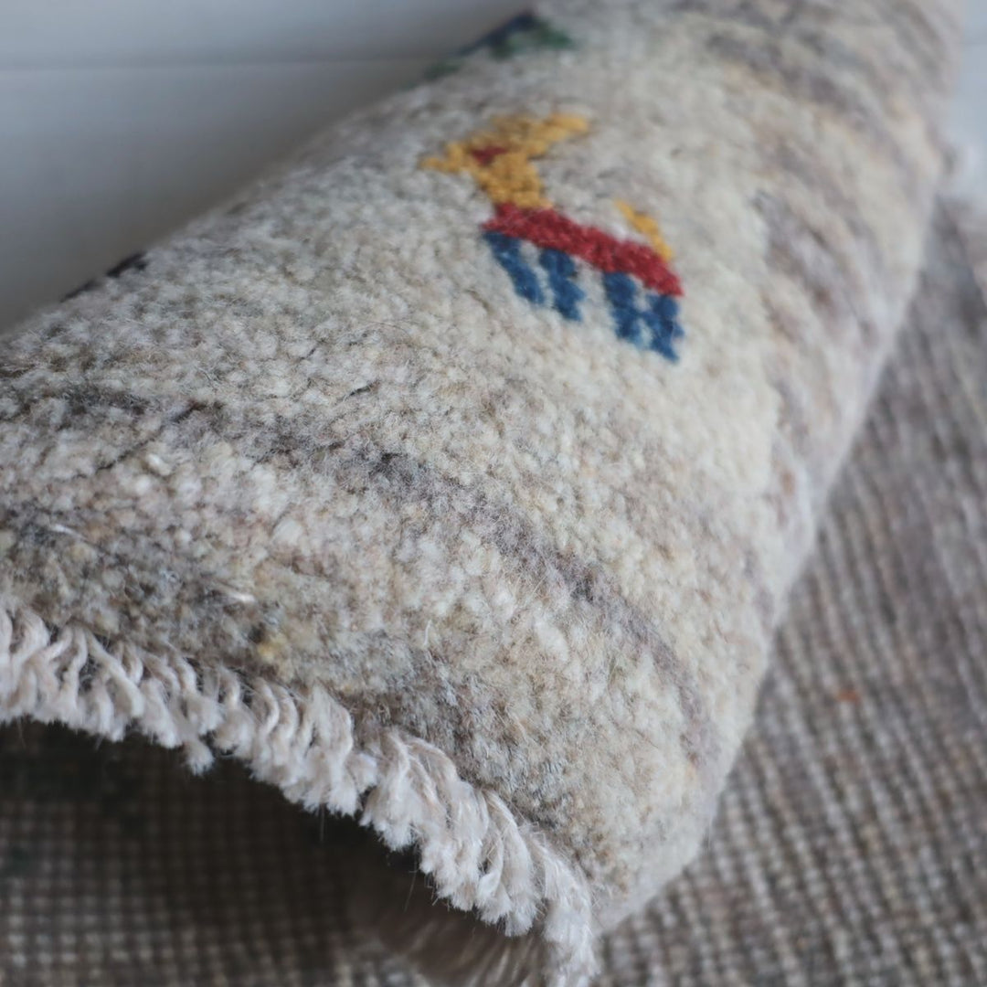 ギャッベ（ギャベ）ラティーフ　38×41cm（BP-13066）