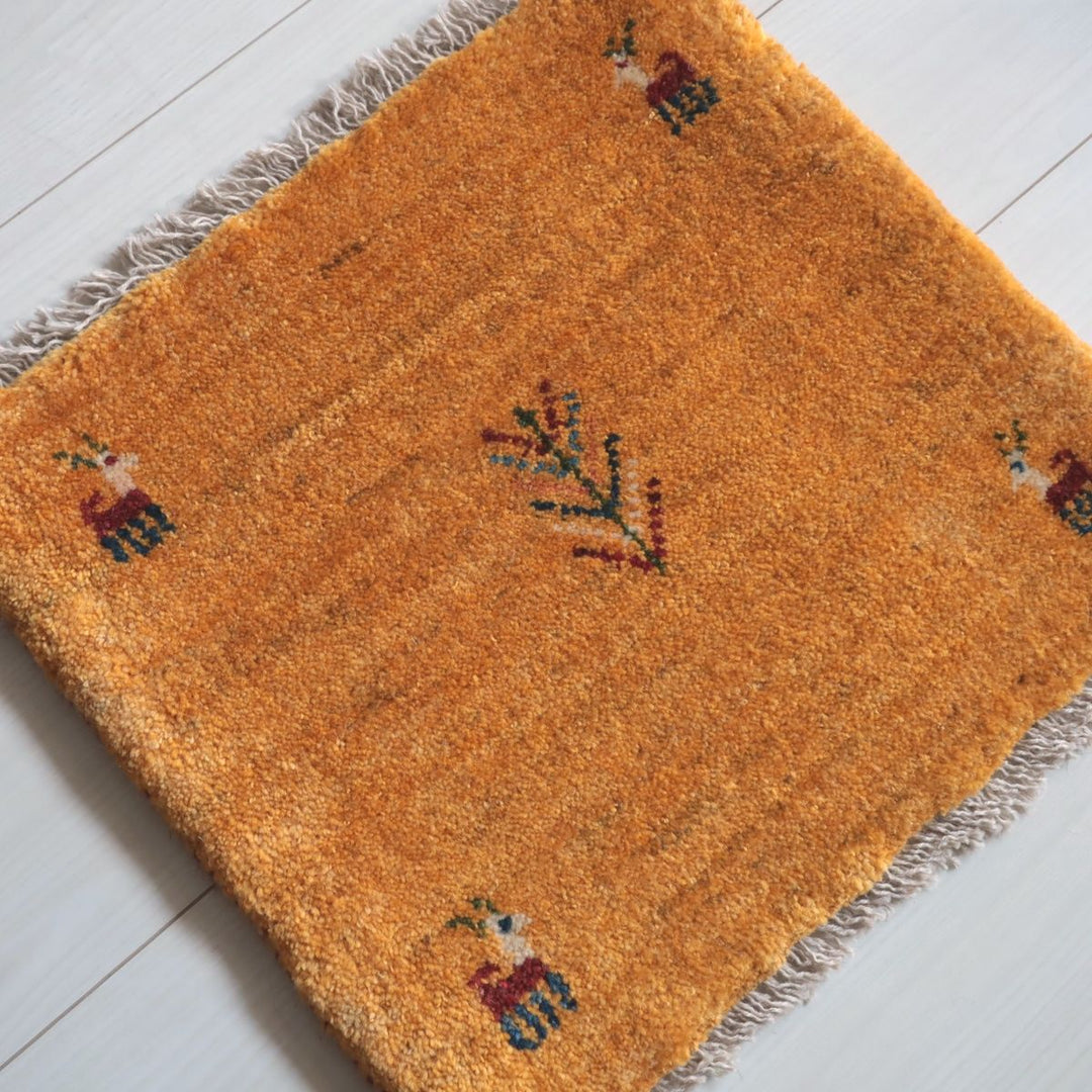 ギャッベ（ギャベ）ラティーフ　41×44cm（BP-13068）