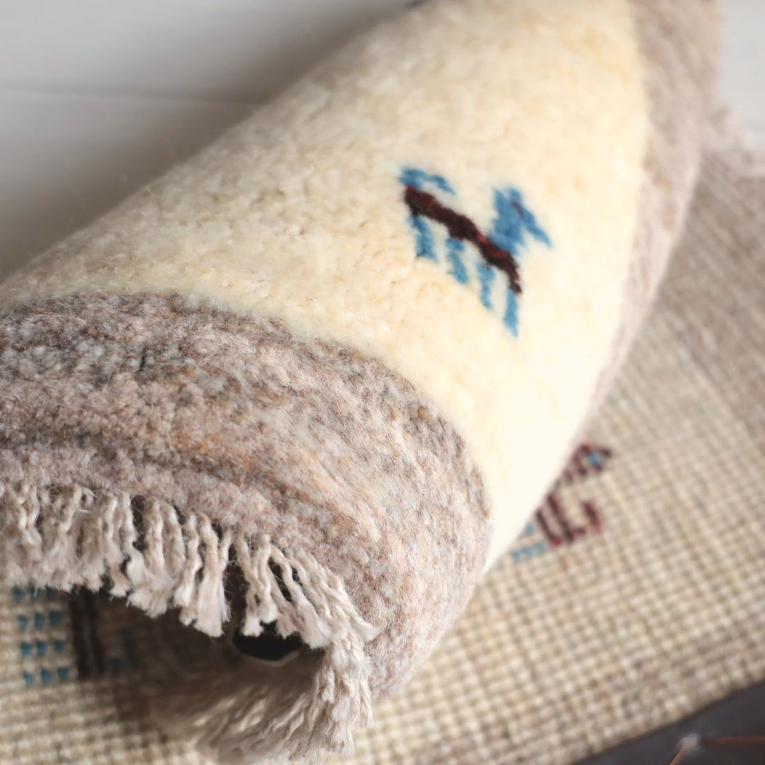 ギャッベ（ギャベ）ラティーフ　39×39cm（BP-13069）