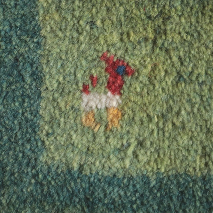 ギャッベ（ギャベ）ラティーフ　40×37cm（BP-13070）