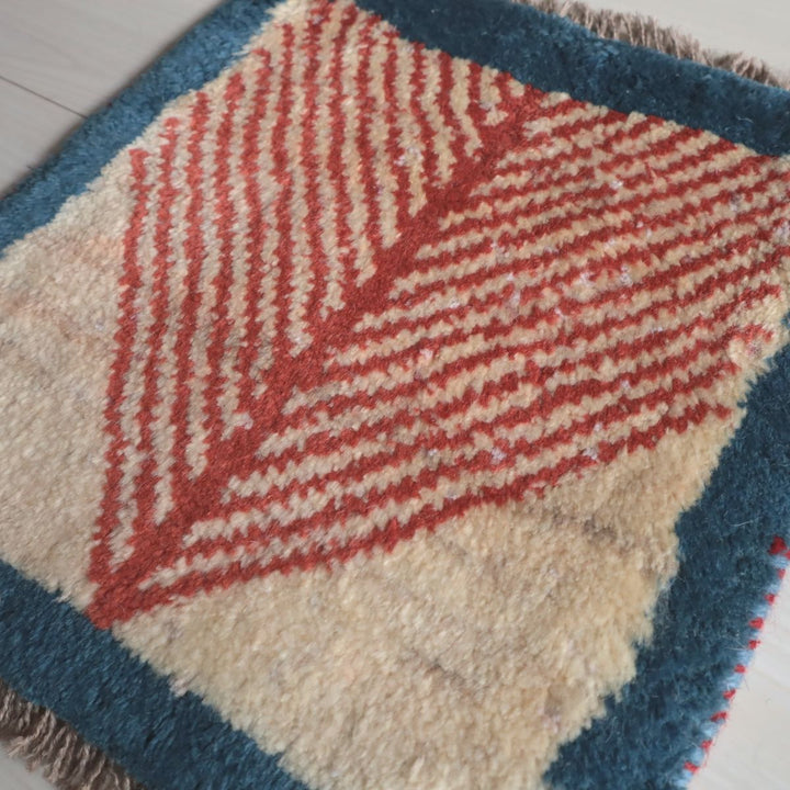 ギャッベ（ギャベ）ラティーフ　41×40cm（BP-13071）