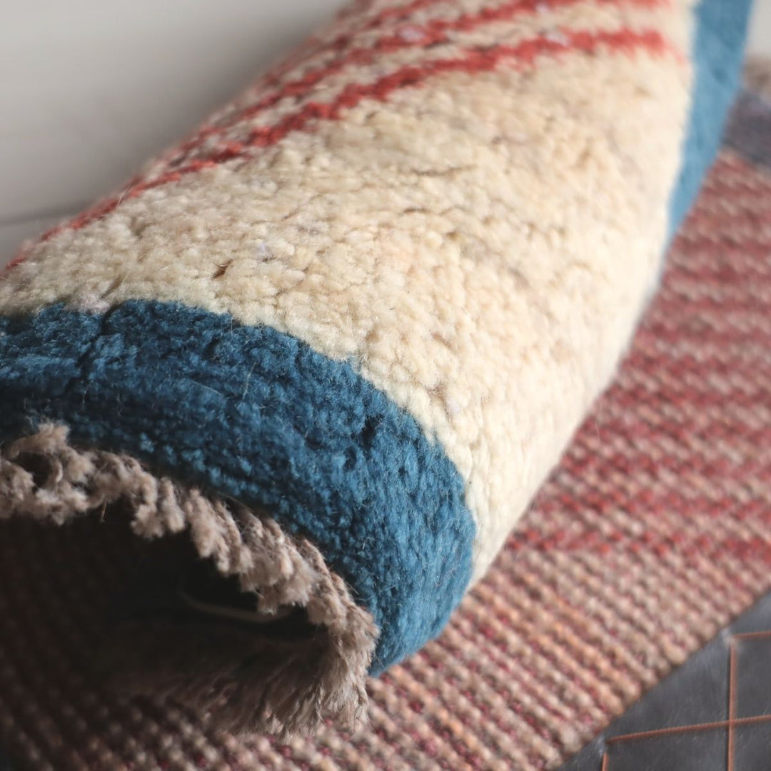 ギャッベ（ギャベ）ラティーフ　41×40cm（BP-13071）