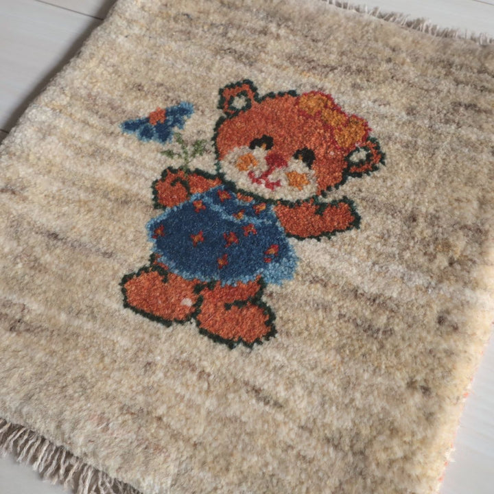 ギャッベ（ギャベ）ラティーフ　42×40cm（BP-13072）