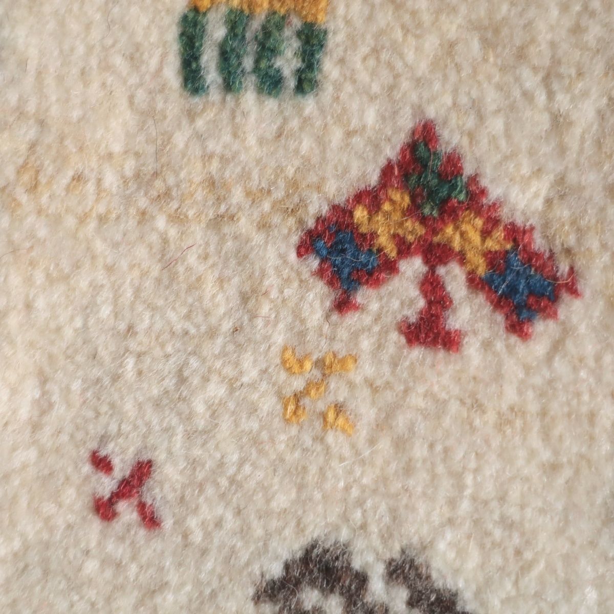 ギャッベ (ラティーフ) 40×41cm（BP-13073） – ギャッベ＆ペルシャ絨毯