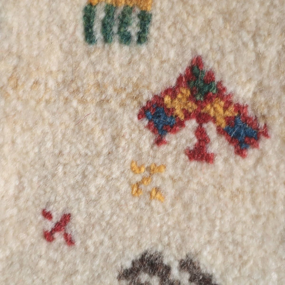 ギャッベ（ギャベ）ラティーフ　40×41cm（BP-13073）