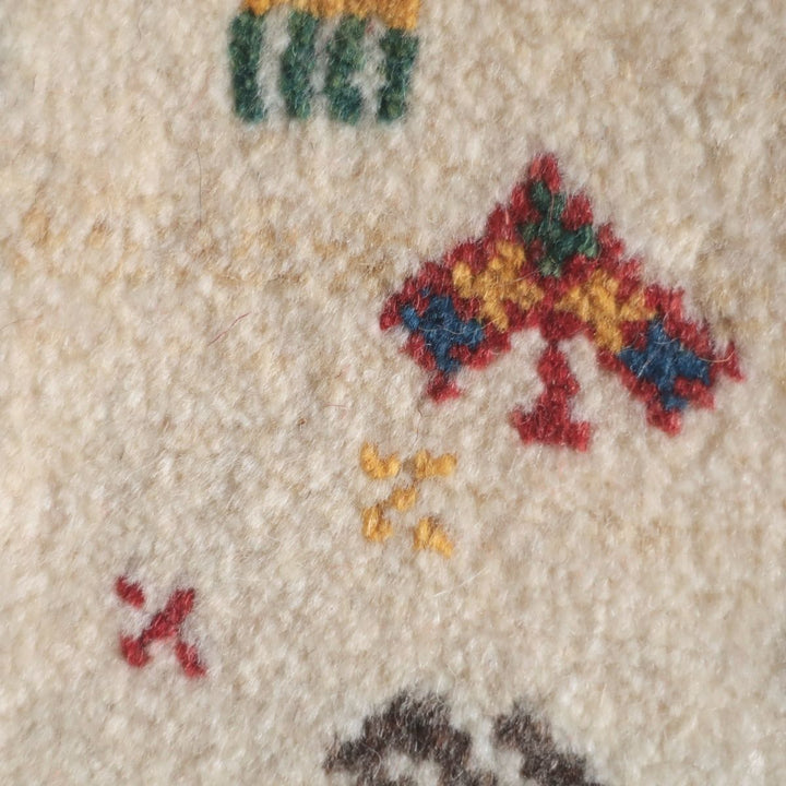 ギャッベ（ギャベ）ラティーフ　40×41cm（BP-13073）