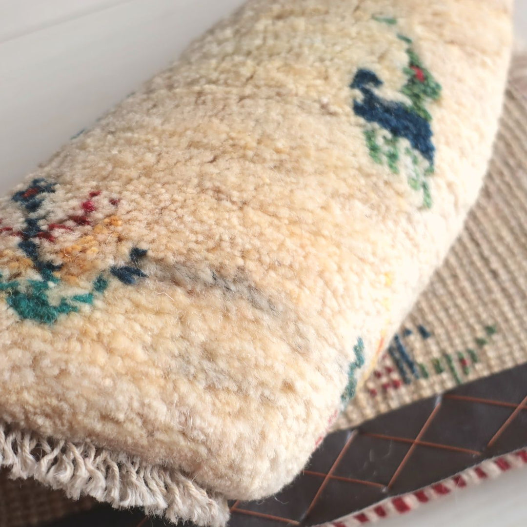 ギャッベ（ギャベ）ラティーフ　39×35cm（BP-13074）