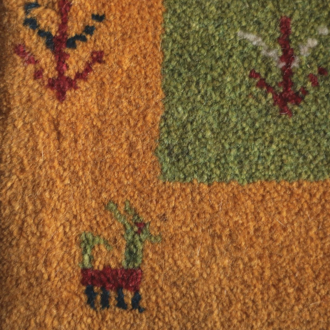 ギャッベ（ギャベ）ラティーフ　42×43cm（BP-13076）