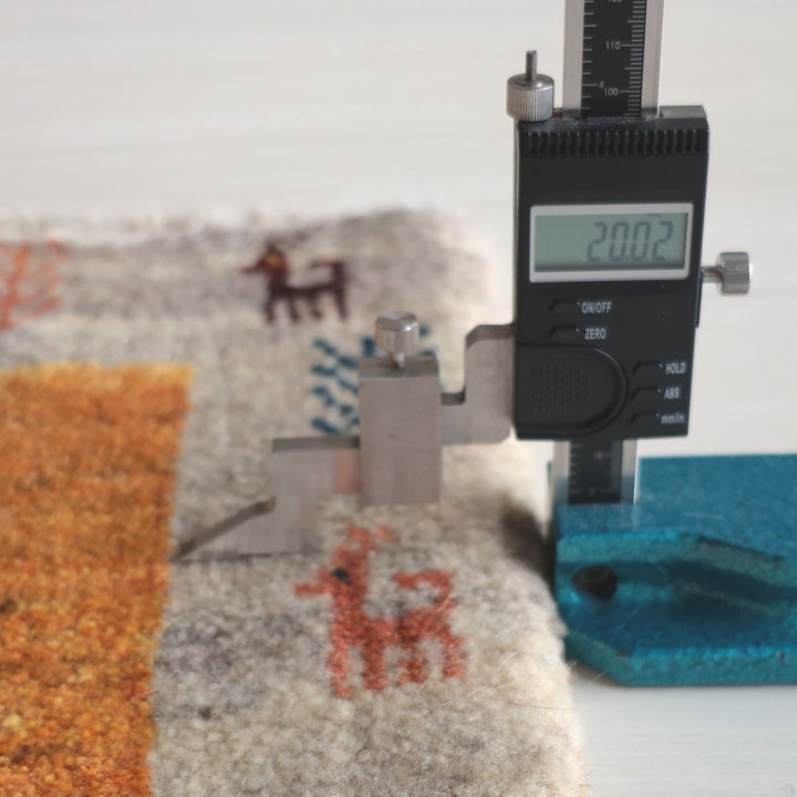 ギャッベ（ギャベ）ラティーフ　39×41cm（BP-13079）