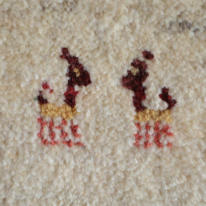 ギャッベ（ギャベ）ラティーフ　40×42cm（BP-13080）