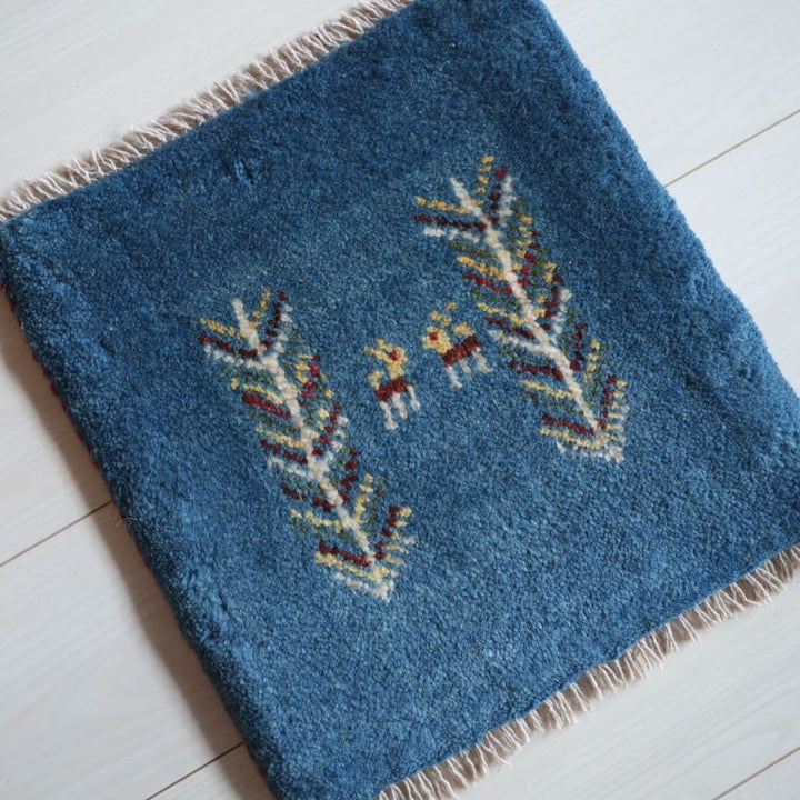 ギャッベ（ギャベ）ラティーフ　38×36cm（BP-13082）