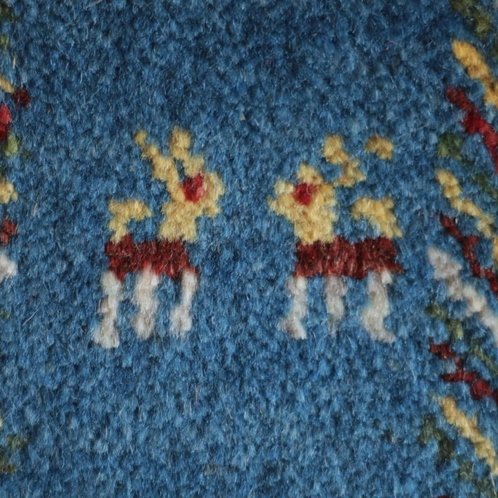 ギャッベ（ギャベ）ラティーフ　38×36cm（BP-13082）