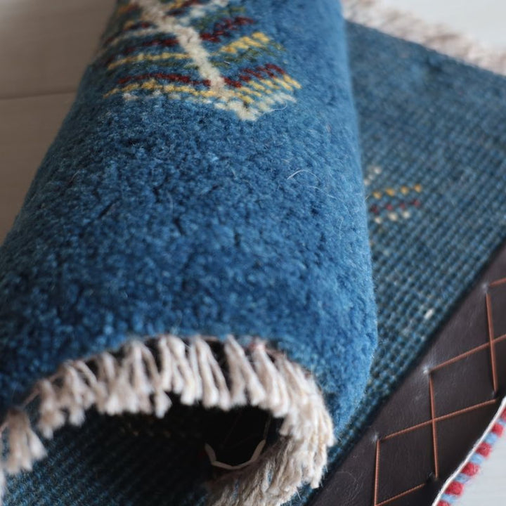 ギャッベ（ギャベ）ラティーフ　38×36cm（BP-13082）