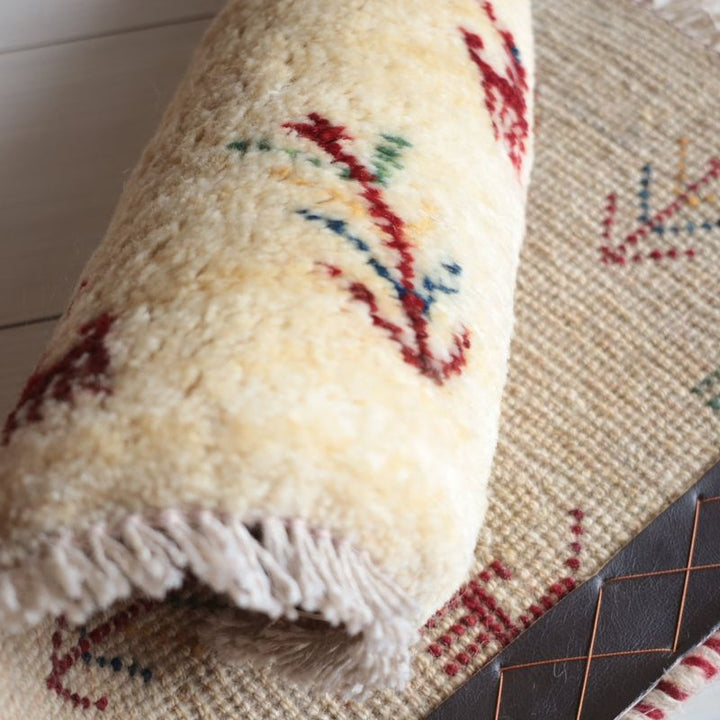 ギャッベ（ギャベ）ラティーフ　44×40cm（BP-13084）