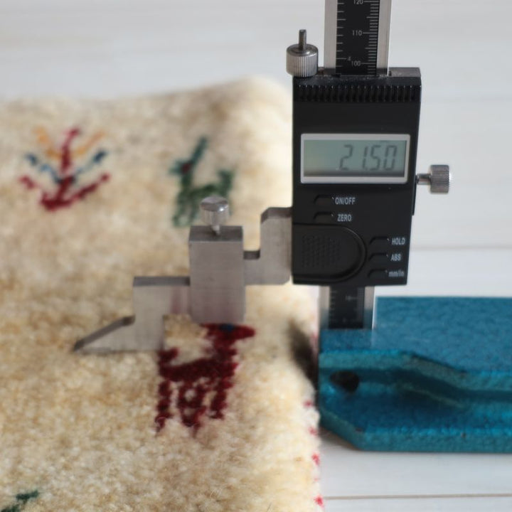 ギャッベ（ギャベ）ラティーフ　44×40cm（BP-13084）