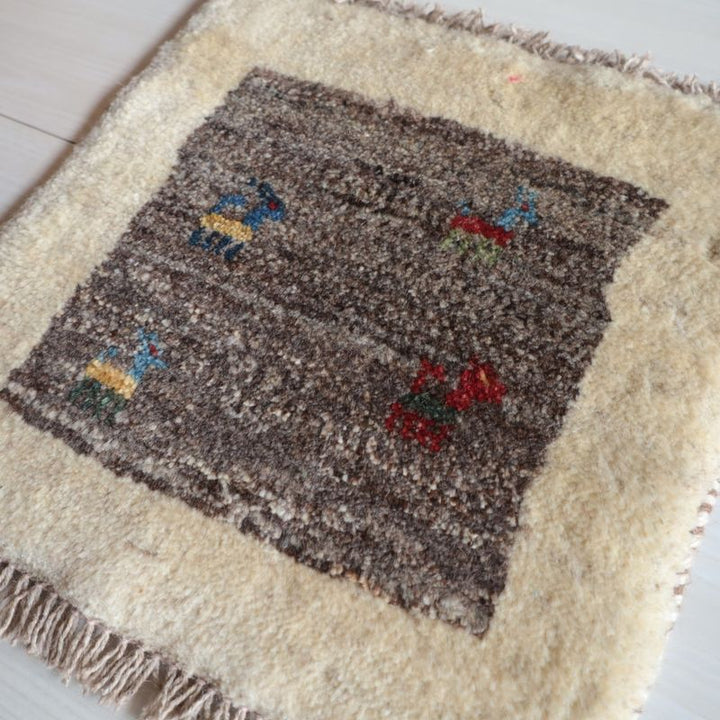 ギャッベ（ギャベ）ラティーフ　39×39cm（BP-13085）