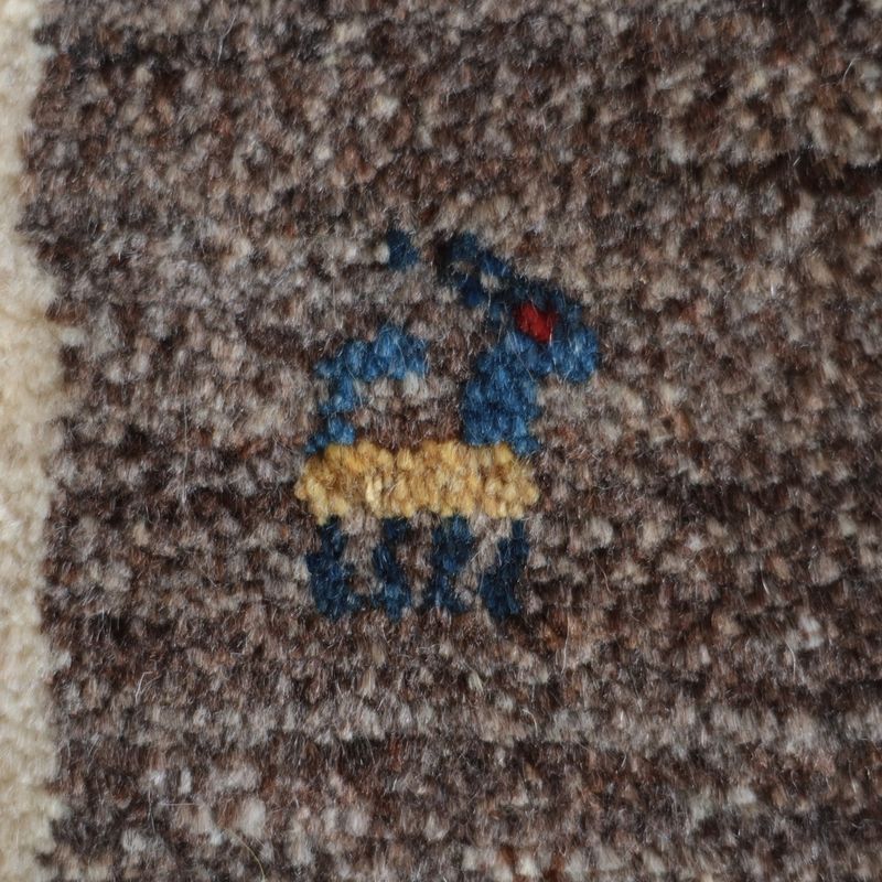 ギャッベ（ギャベ）ラティーフ　39×39cm（BP-13085）