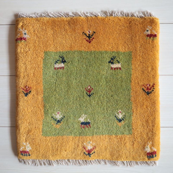 ギャッベ（ギャベ）ラティーフ　41×42cm（BP-13086）