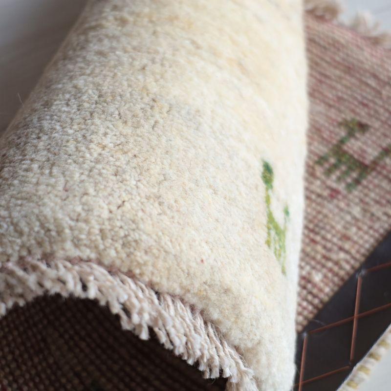 ギャッベ（ギャベ）ラティーフ　41×42cm（BP-13088）