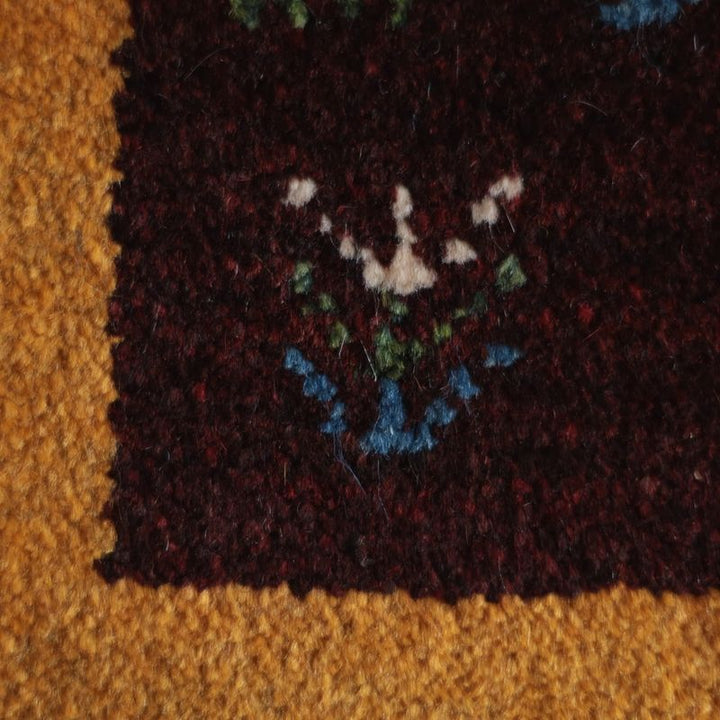 ギャッベ（ギャベ）ラティーフ　37×41cm（BP-13089）