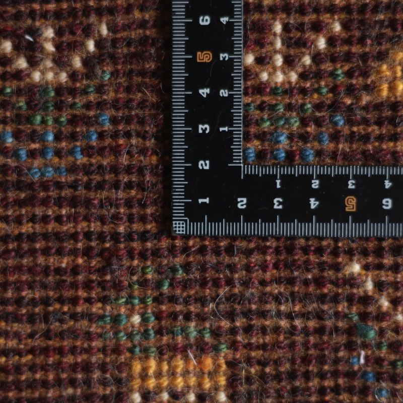 ギャッベ（ギャベ）ラティーフ　37×41cm（BP-13089）