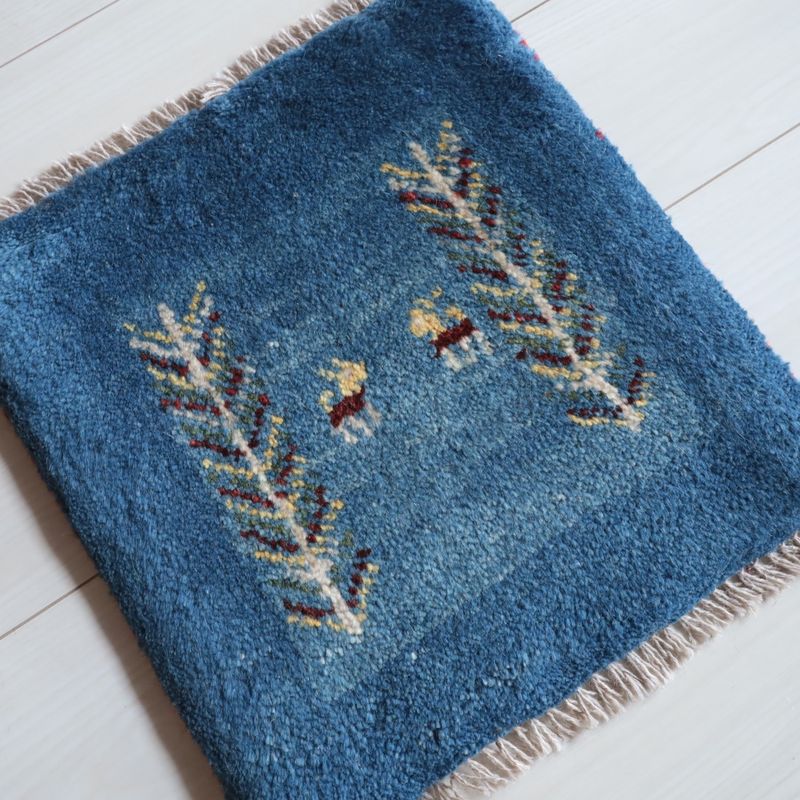 ギャッベ（ギャベ）ラティーフ　39×37cm（BP-13090）