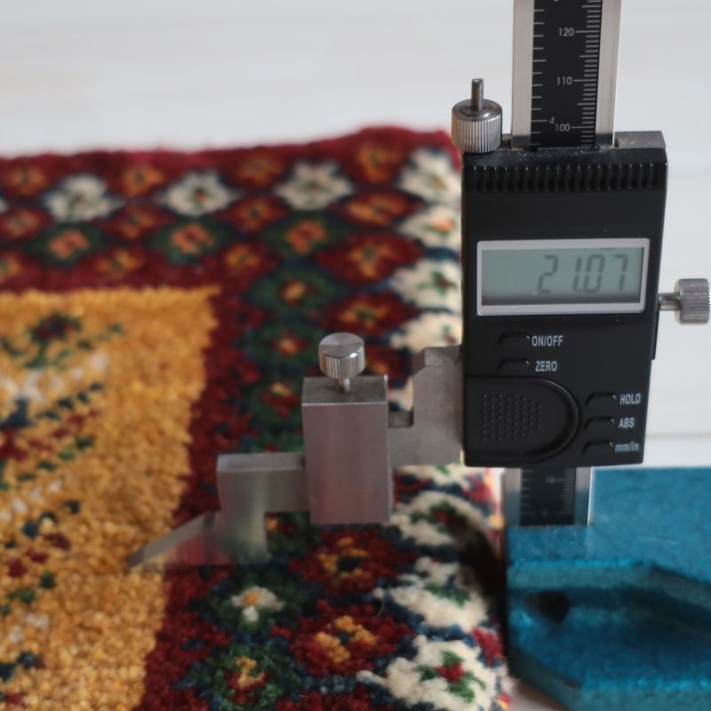 ギャッベ（ギャベ）ラティーフ　42×41cm（BP-13092）