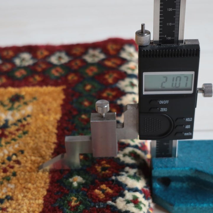 ギャッベ（ギャベ）ラティーフ　42×41cm（BP-13092）