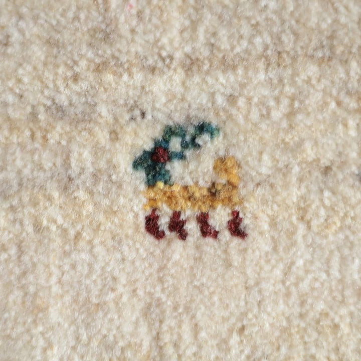 ギャッベ（ギャベ）ラティーフ　38×43cm（BP-13093）