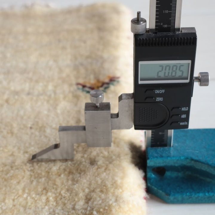 ギャッベ（ギャベ）ラティーフ　38×43cm（BP-13093）