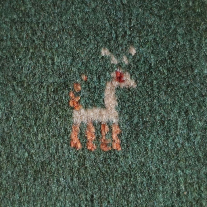 ギャッベ（ギャベ）ラティーフ　40×39cm（BP-13095）