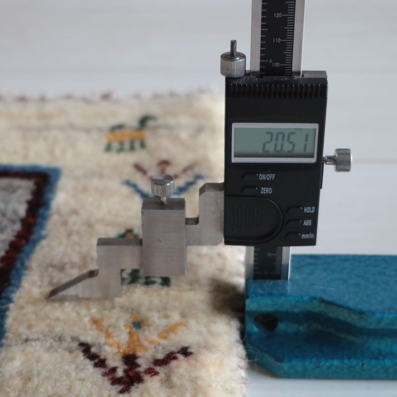 ギャッベ（ギャベ）ラティーフ　40×41cm（BP-13096）