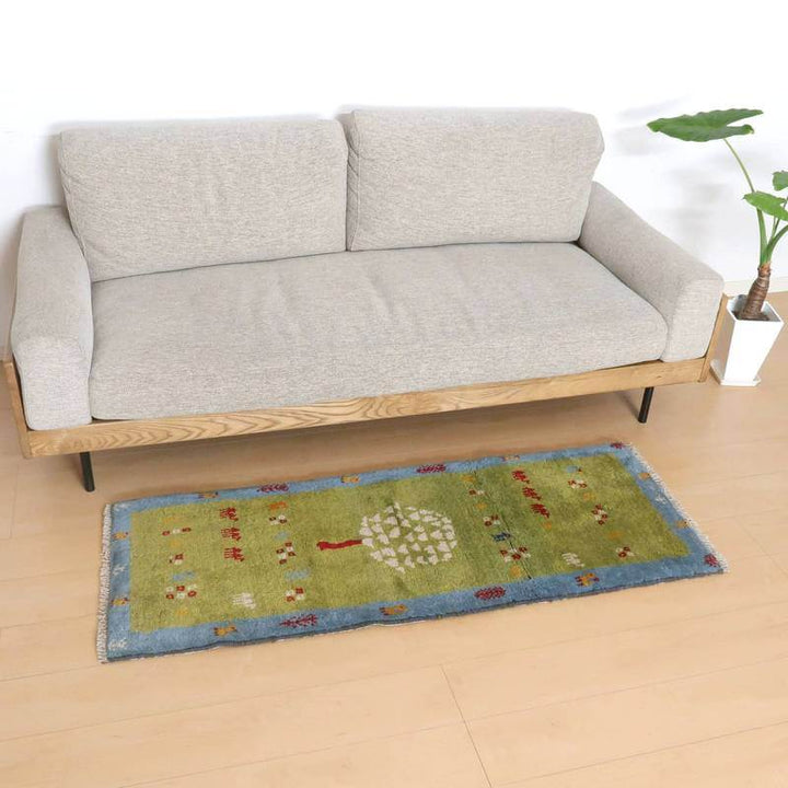 【オーダーメイド受付中】イラン　シラーズ産　ギャッベ 　（br-10046）