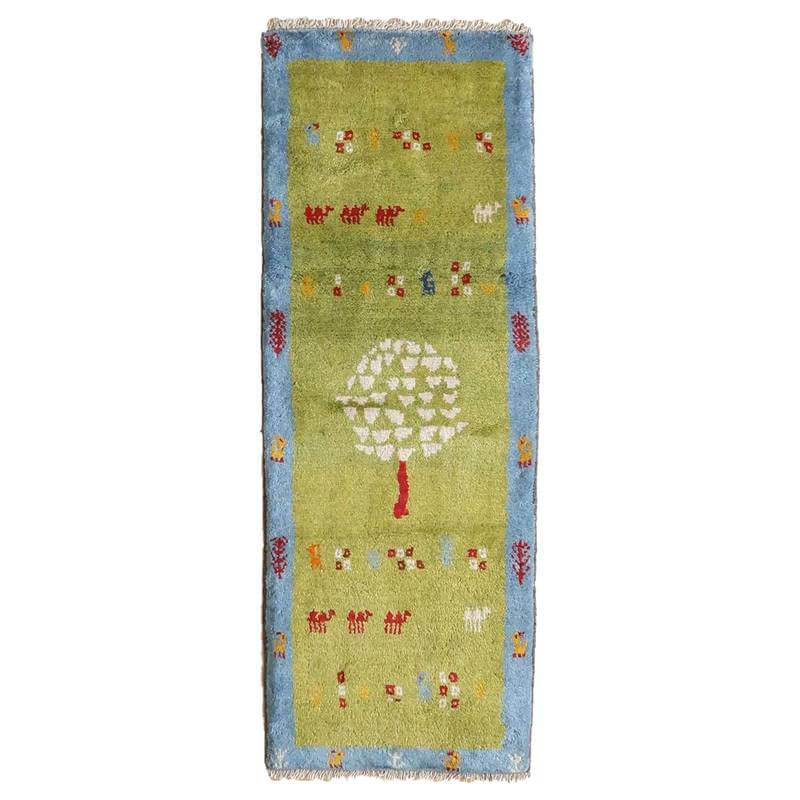 【オーダーメイド受付中】イラン　シラーズ産　ギャッベ 　（br-10046）