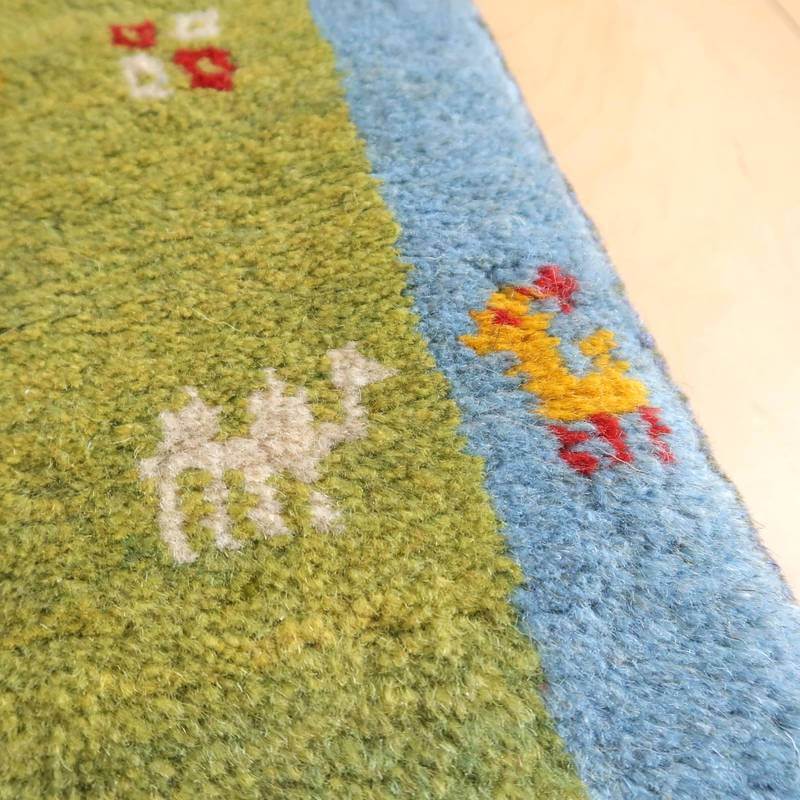 【オーダーメイド受付中】イラン　シラーズ産　ギャッベ 　（br-10046）