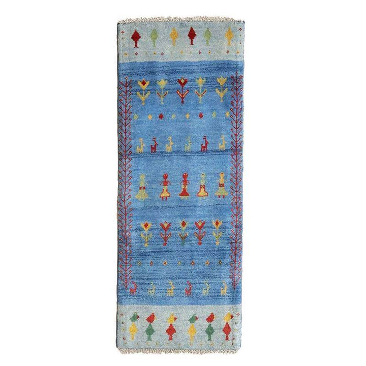 【オーダーメイド受付中】イラン　シラーズ産　ギャッベ 　（br-10051）