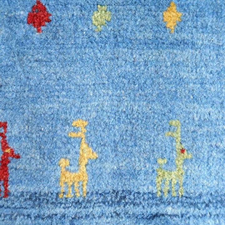 【オーダーメイド受付中】イラン　シラーズ産　ギャッベ 　（br-10051）