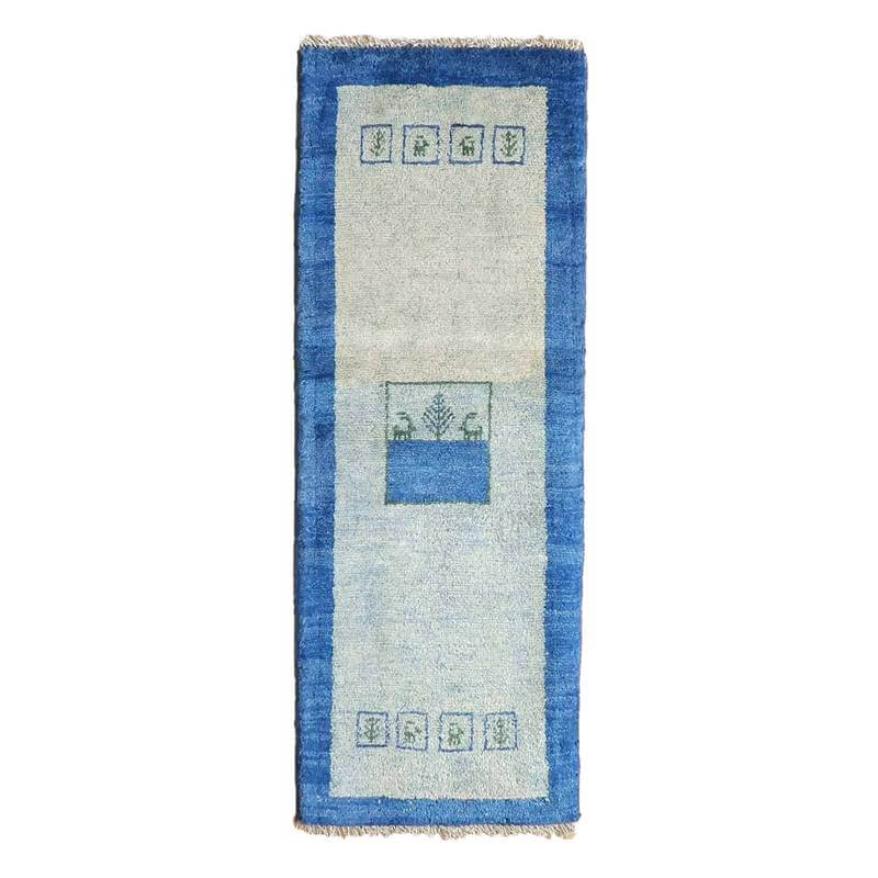 【オーダーメイド受付中】イラン　シラーズ産　ギャッベ 　（br-10052）