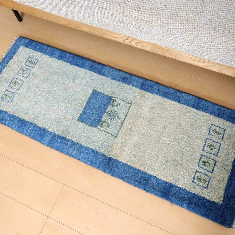 【オーダーメイド受付中】イラン　シラーズ産　ギャッベ 　（br-10052）