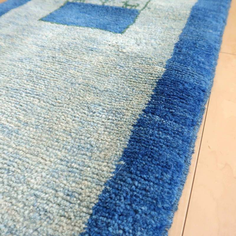 【オーダーメイド受付中】イラン　シラーズ産　ギャッベ 　（br-10052）