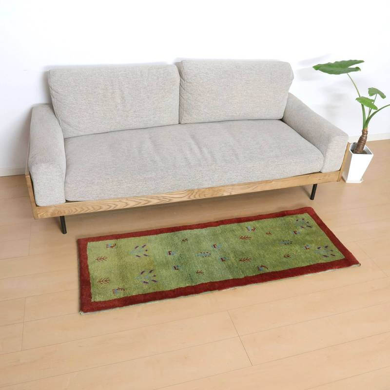 【オーダーメイド受付中】イラン　シラーズ産　ギャッベ 　（br-10057）