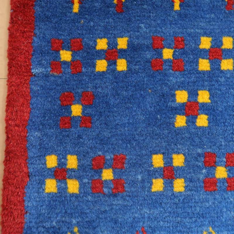 【オーダーメイド受付中】イラン　シラーズ産　ギャッベ 　（br-10542）