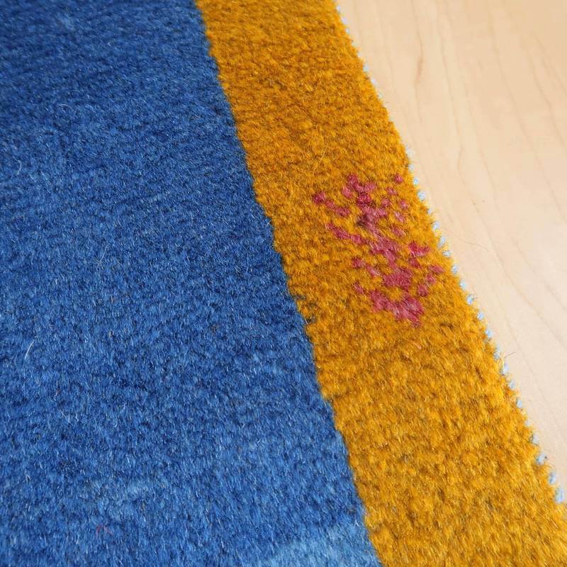 【オーダーメイド受付中】イラン　シラーズ産　ギャッベ 　（br-10575）