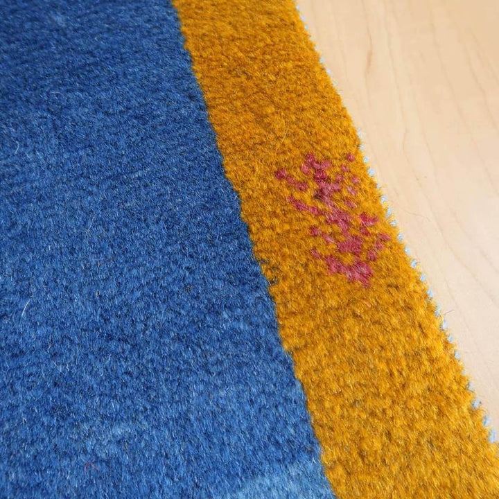 【オーダーメイド受付中】イラン　シラーズ産　ギャッベ 　（br-10575）