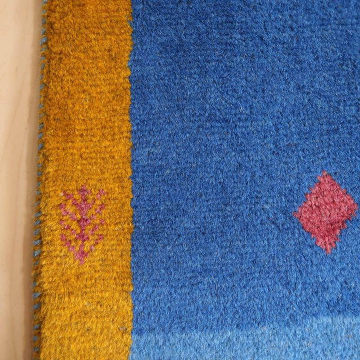 【オーダーメイド受付中】イラン　シラーズ産　ギャッベ 　（br-10575）