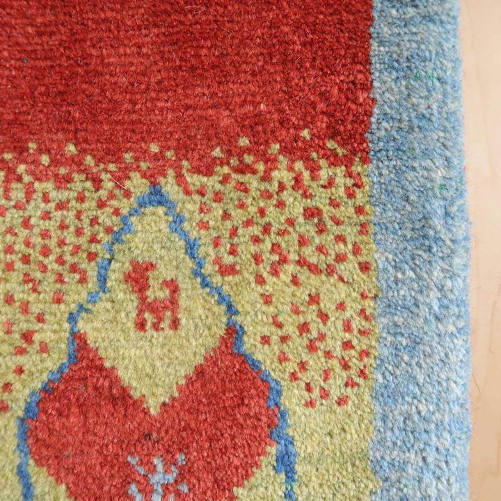 【オーダーメイド受付中】イラン　シラーズ産　ギャッベ 　（br-10581）