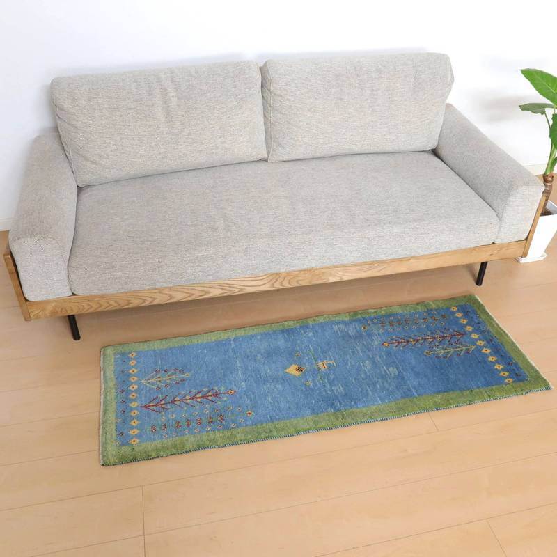 【オーダーメイド受付中】イラン　シラーズ産　ギャッベ 　（br-10584）