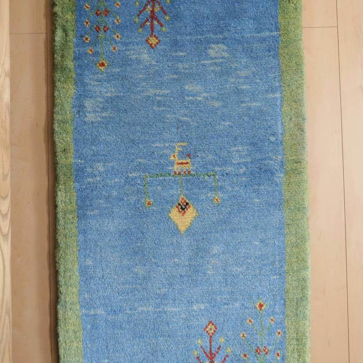 【オーダーメイド受付中】イラン　シラーズ産　ギャッベ 　（br-10584）